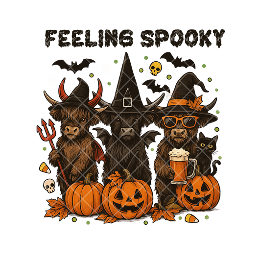 Feeling Spooky PNG File