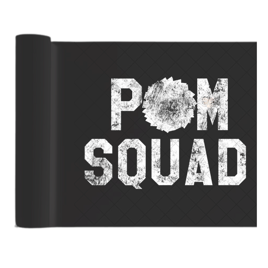 Pom Squad - Direct Print Film Transfer for T-Shirts, Cotton, Polyester & Blends - High-Quality Print