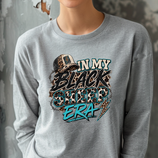 In My Black Sheep Era Turquoise - Premium Graphic T-Shirt for Casual Wear