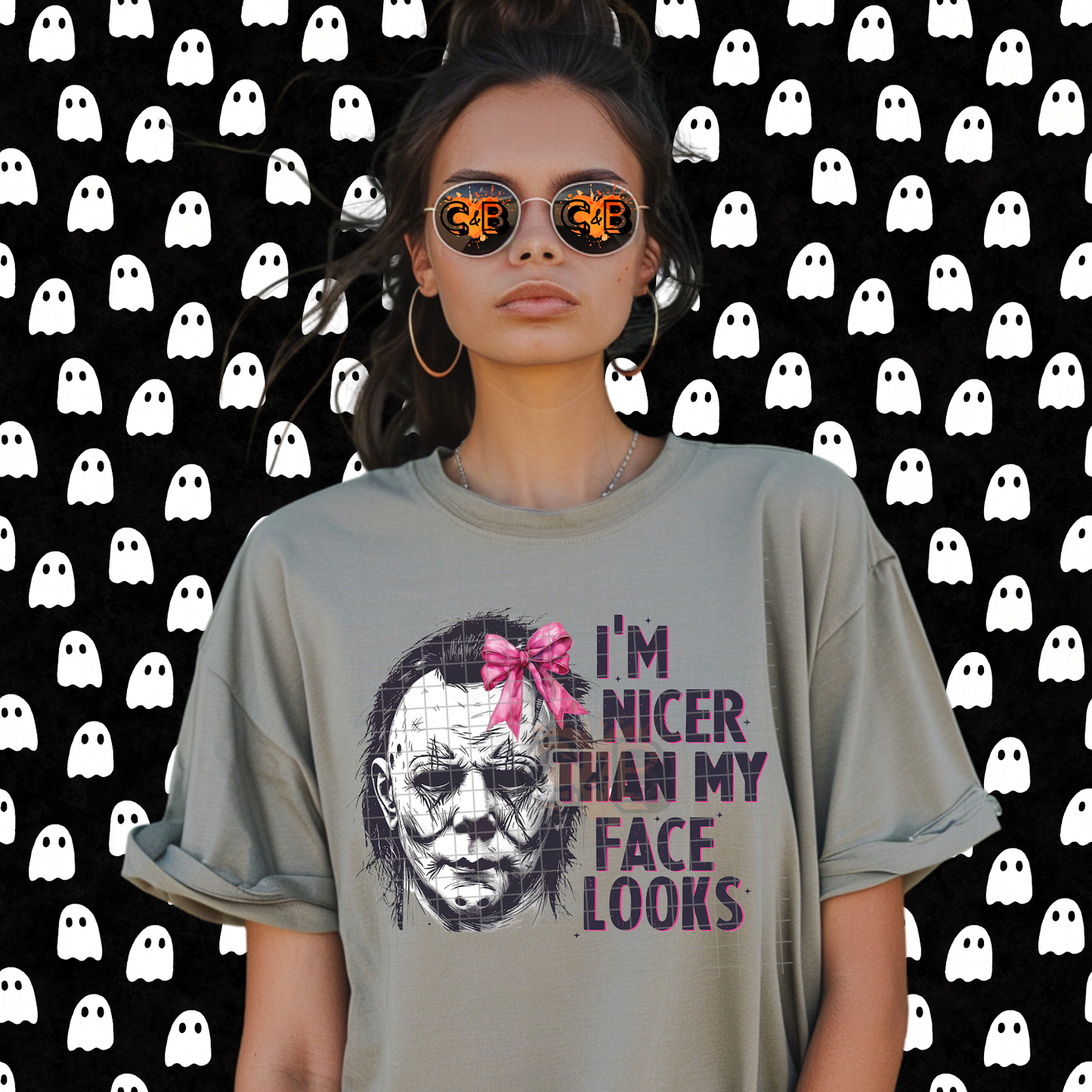 I’m Nicer Than My Face Looks T-Shirt