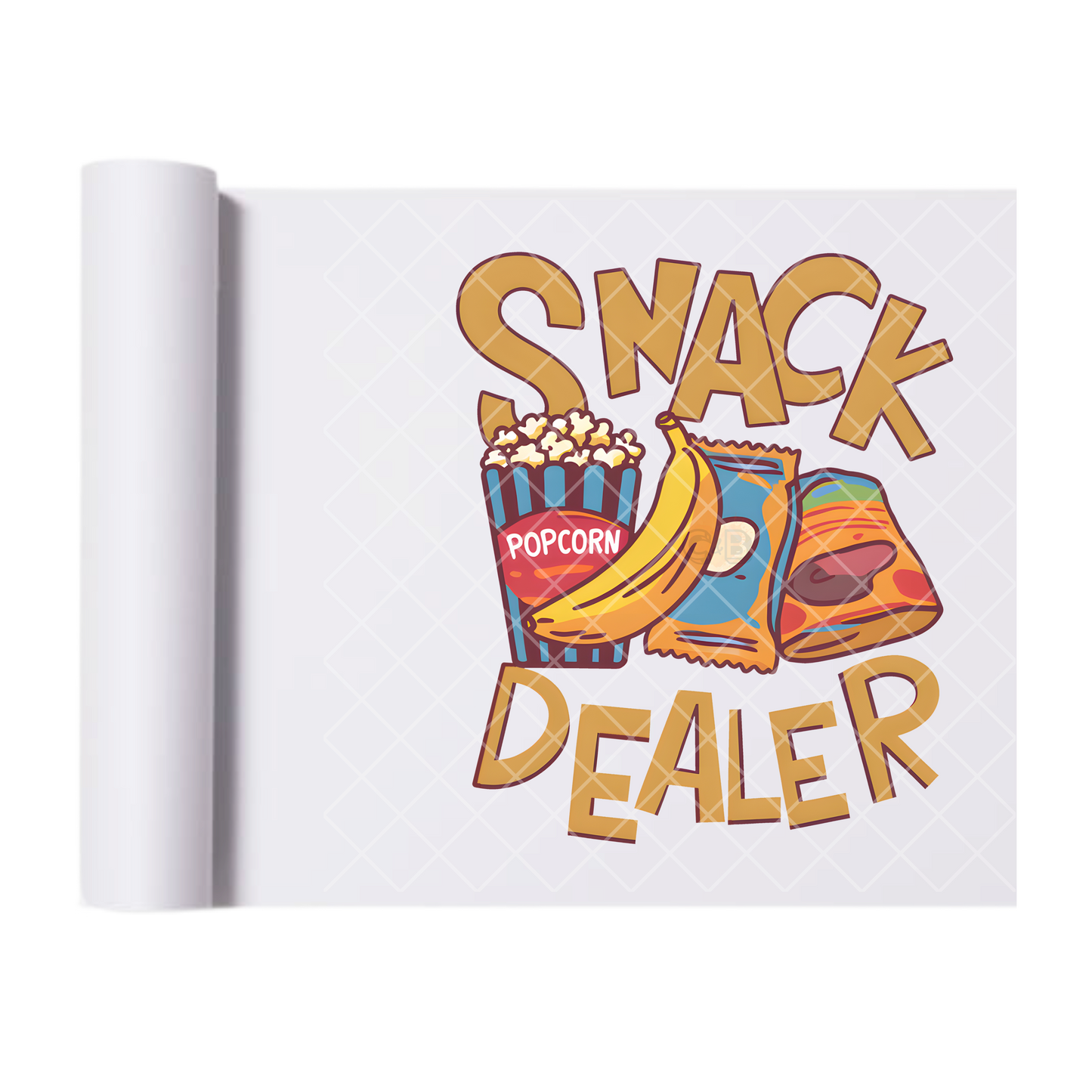 Snack Plug - Direct Print Film Transfer for T-Shirts, Cotton, Polyester & Blends - High-Quality Print