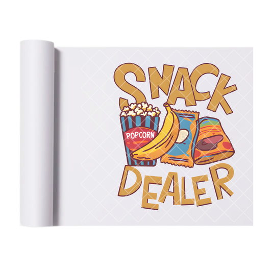 Snack Plug - Direct Print Film Transfer for T-Shirts, Cotton, Polyester & Blends - High-Quality Print