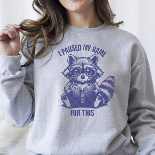 Back To School Gamer Raccoon - Premium Graphic T-Shirt for Casual Wear
