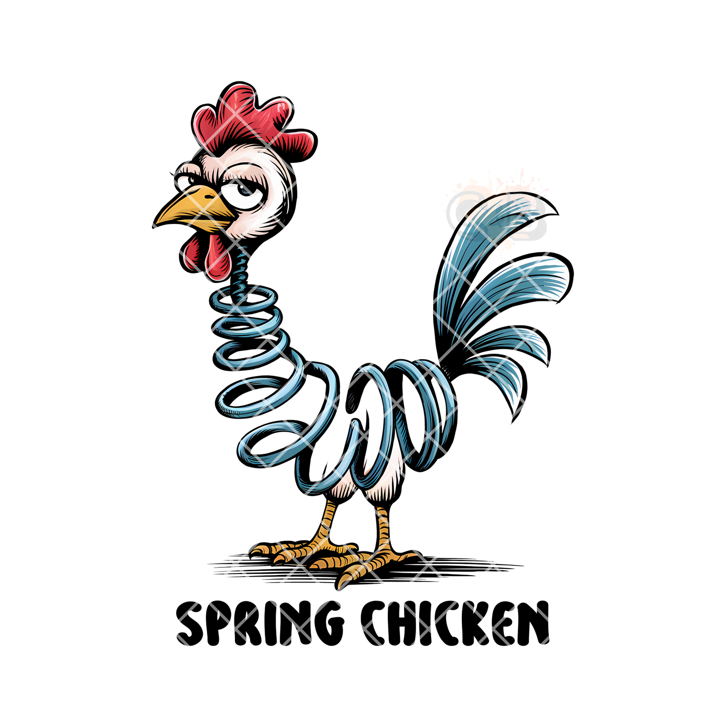 Spring chicken chicken PNG