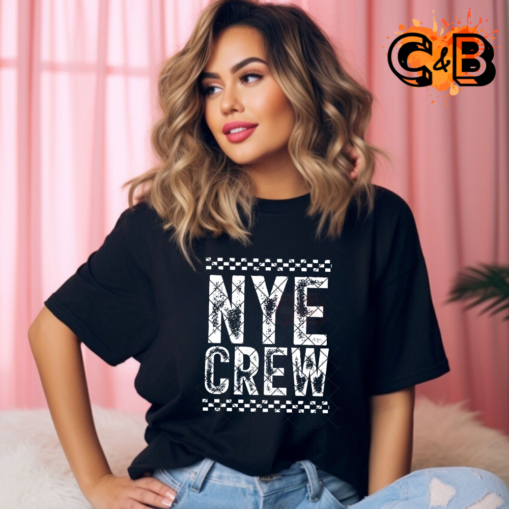 New Years Eve Crew - Premium Graphic T-Shirt for Casual Wear
