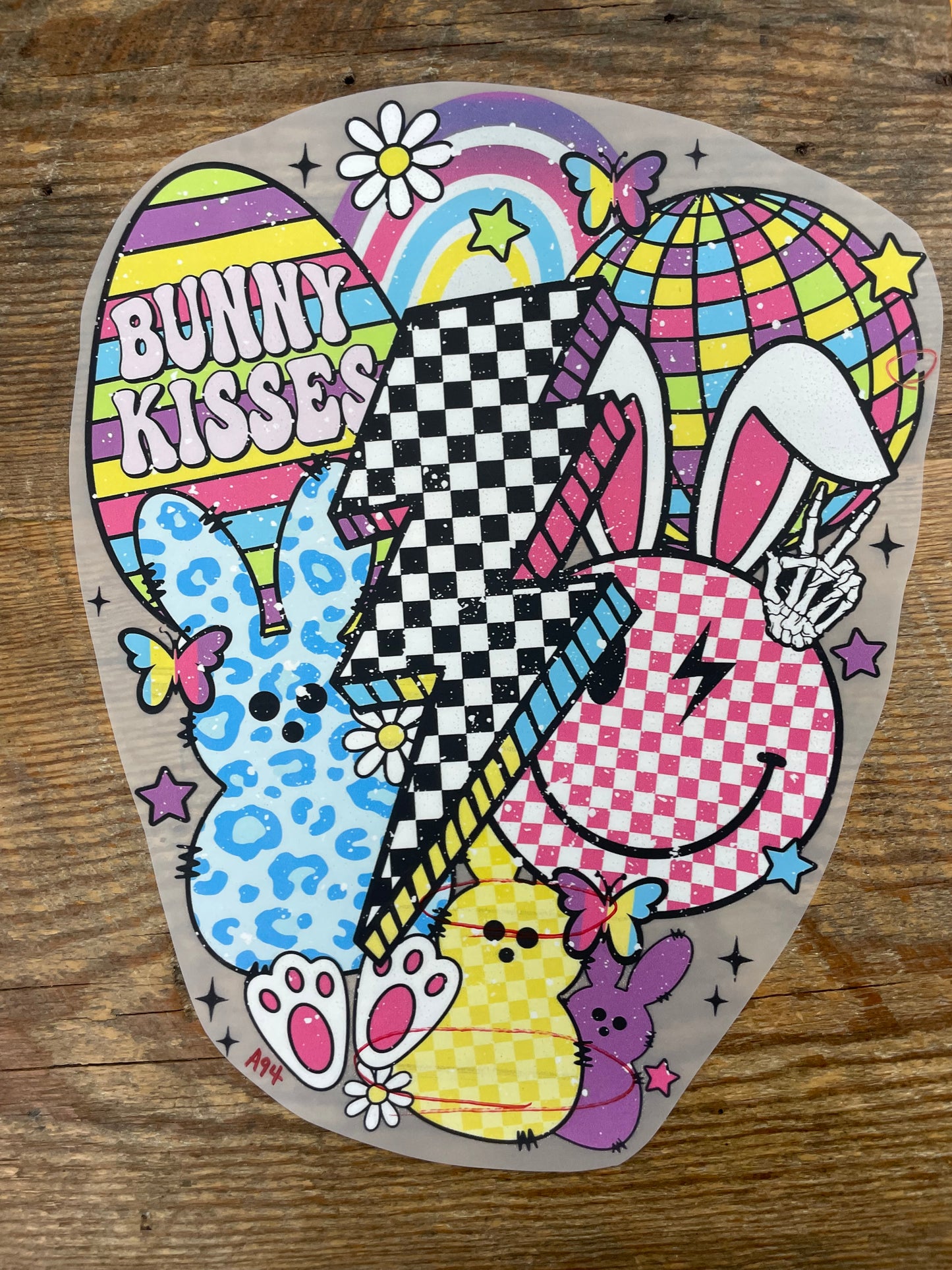 Bunny kisses #A94 Discount Print