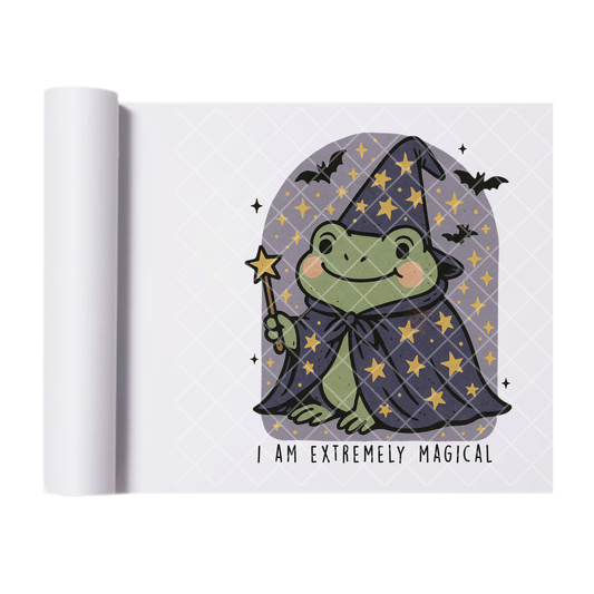 I am extremely magical - Ready To Press Print Transfer for Apparel, Cotton, Polyester & Blends - High-Quality Print- Commercial Grade