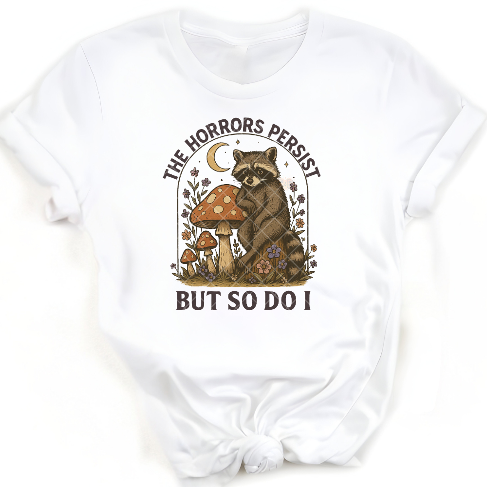 The Horrors Persist - Premium Graphic T-Shirt for Casual Wear