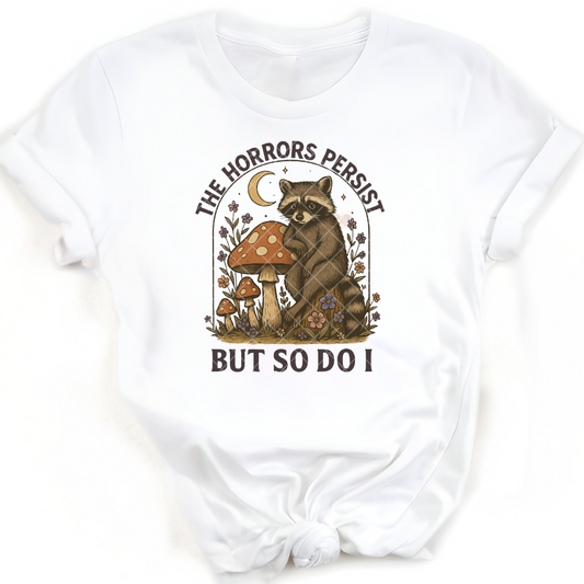 The Horrors Persist - Premium Graphic T-Shirt for Casual Wear