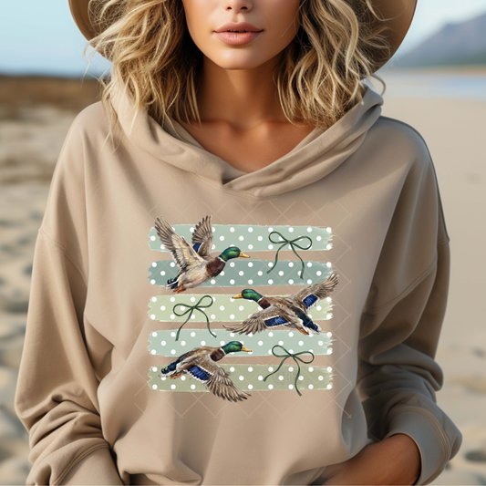 Preppy Ducks - Premium Graphic T-Shirt for Casual Wear