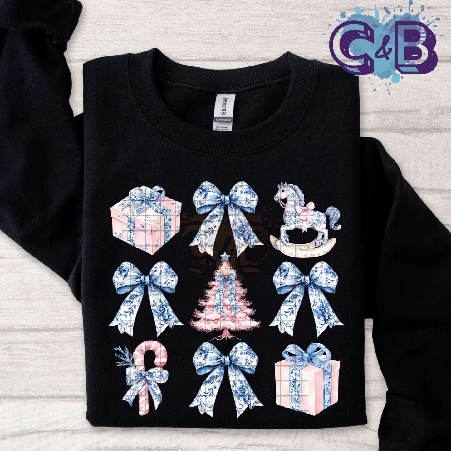 Bows Boxes And Rocking Horses T-Shirt