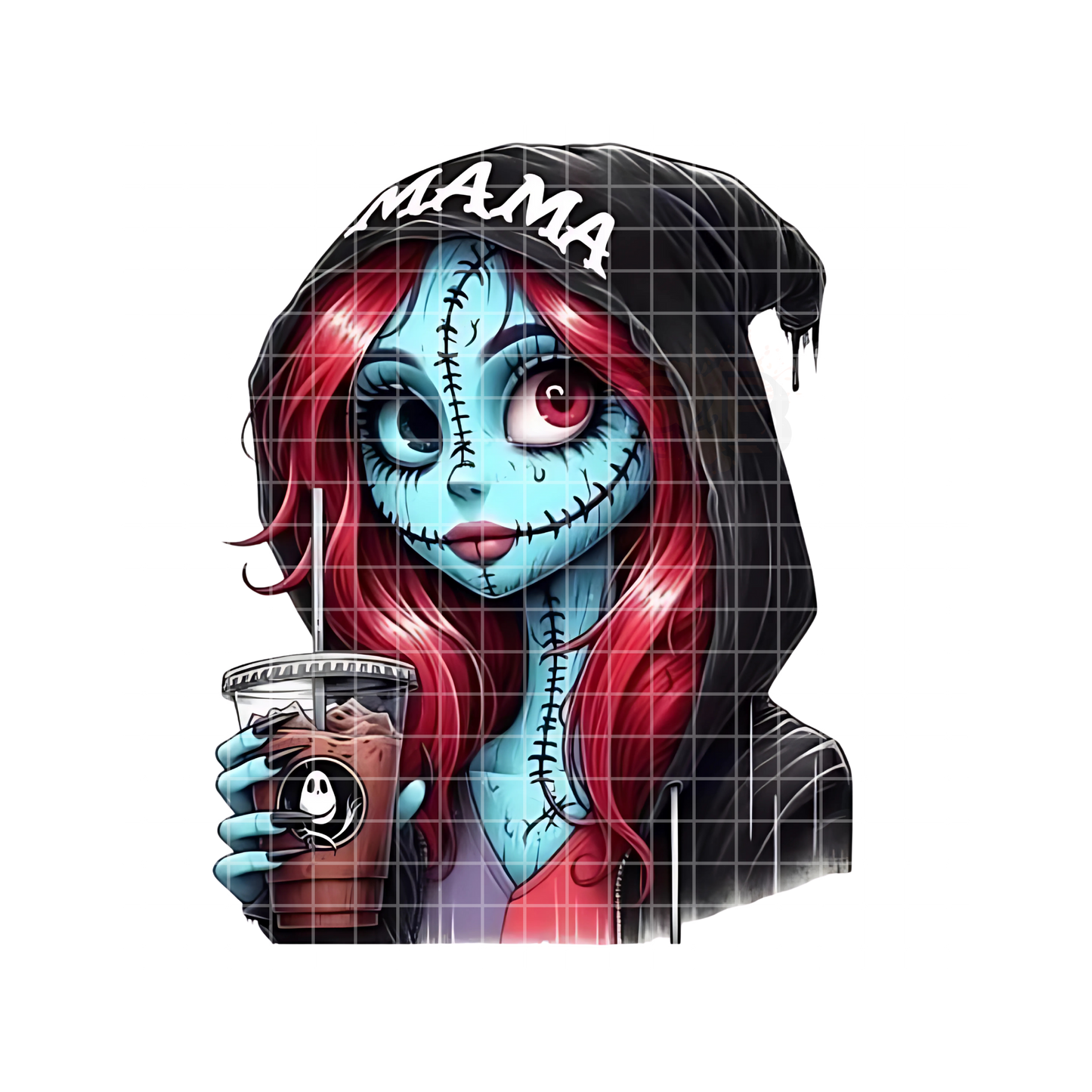 Sally MAMA Red Hair PNG