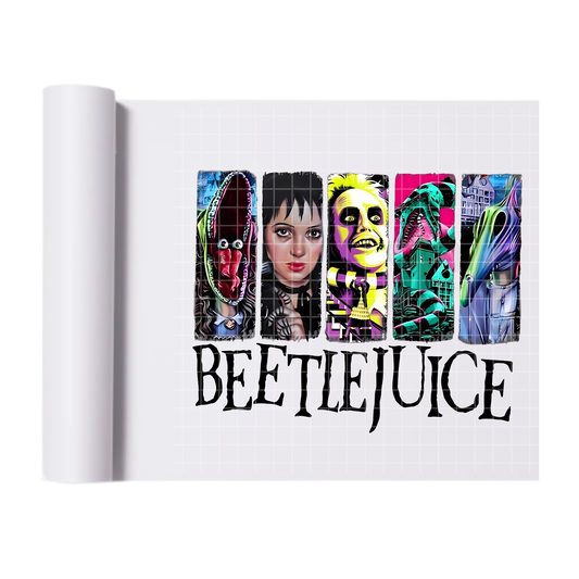 Beetlejuice Portrait Set DTF Transfer