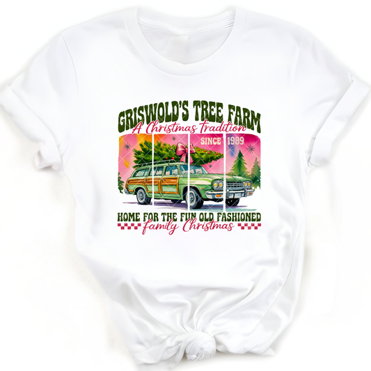 Old Family Tree Farm - Premium Graphic T-Shirt for Casual Wear