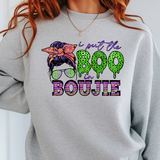 Boo In Boujie - Premium Graphic T-Shirt for Casual Wear