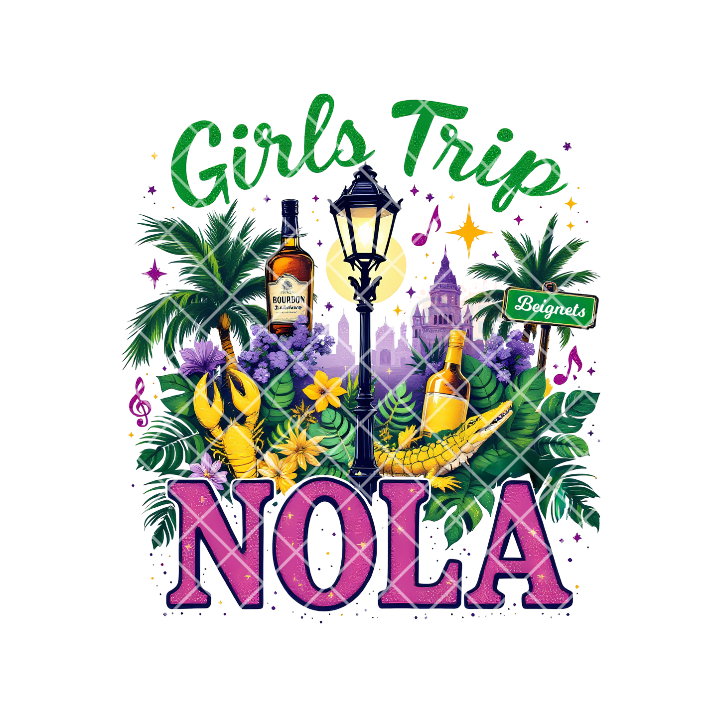 Girls trip nola T-Shirt