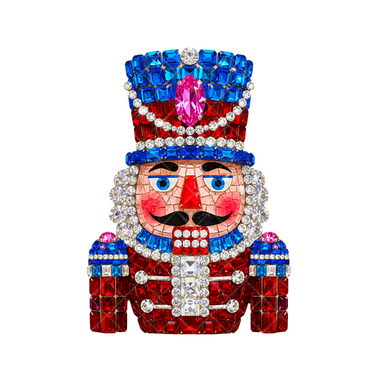 Nut Cracker Faux Jeweled PNG File