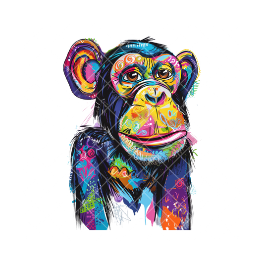 Sketchy Ape PNG