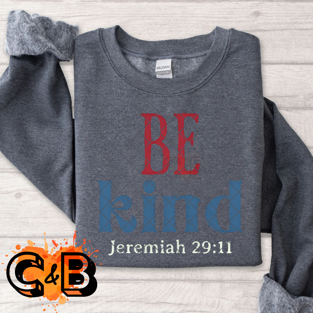 Be Kind Jeremiah 29:11 DTF Transfer