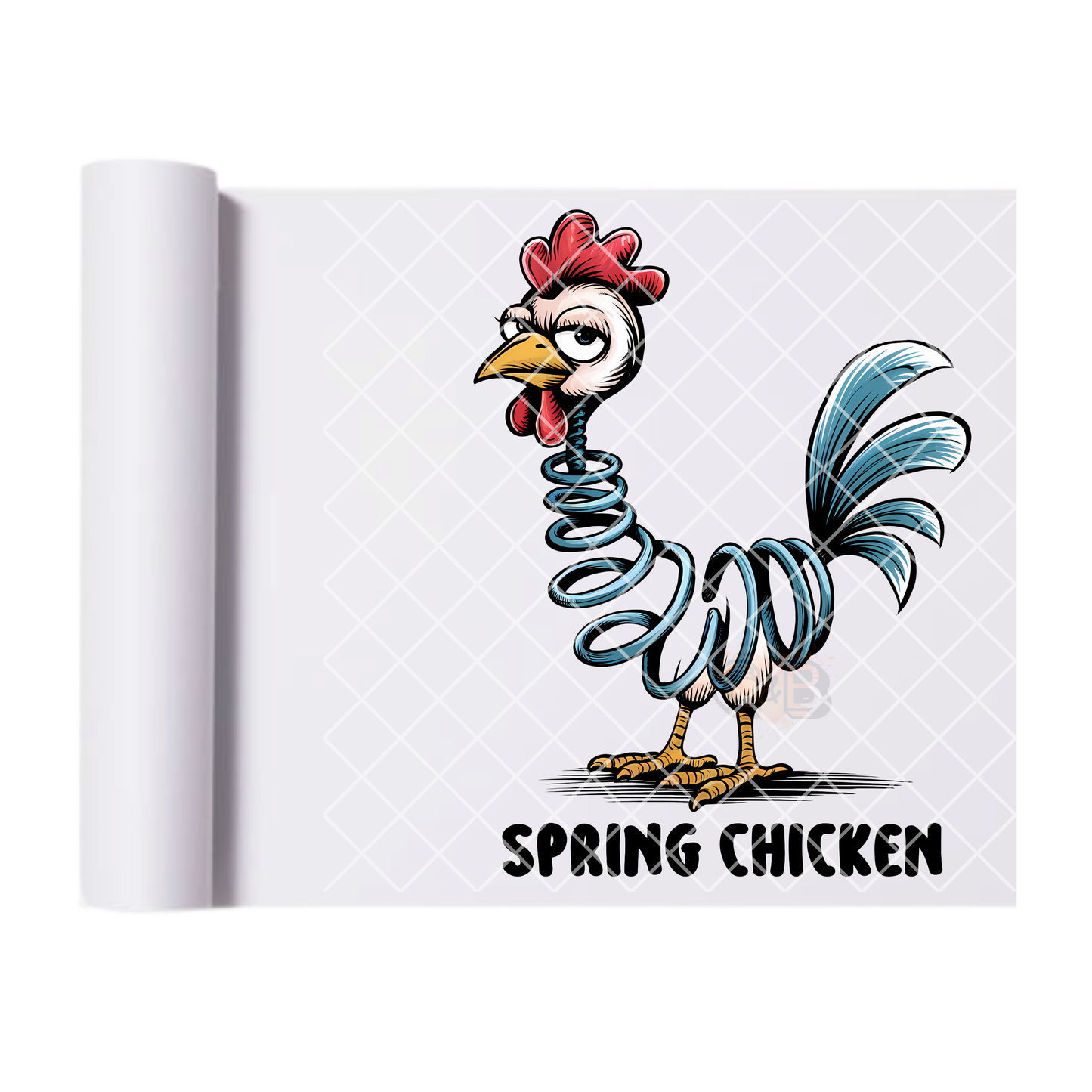 Spring chicken chicken DTF film t shirt transfer