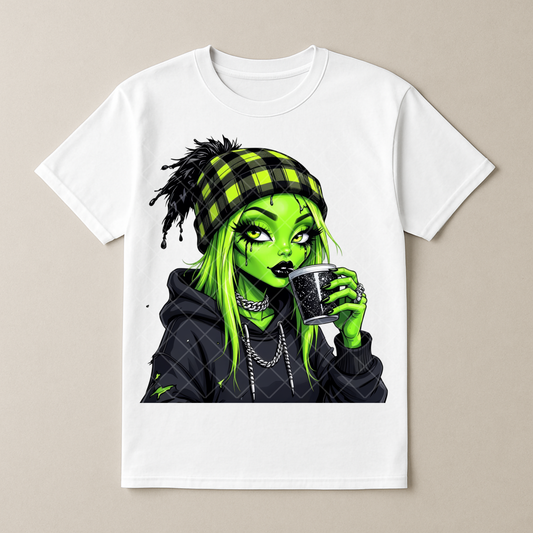 Green Babe - Premium Graphic T-Shirt for Casual Wear