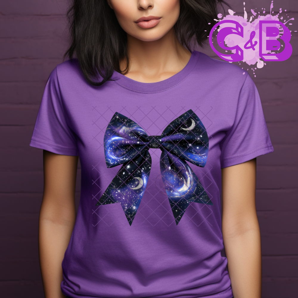 Galaxy bow PNG
