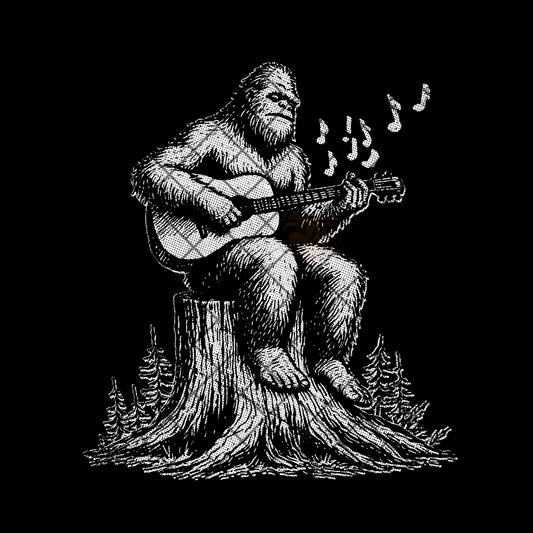 Bigfoot guitar PNG