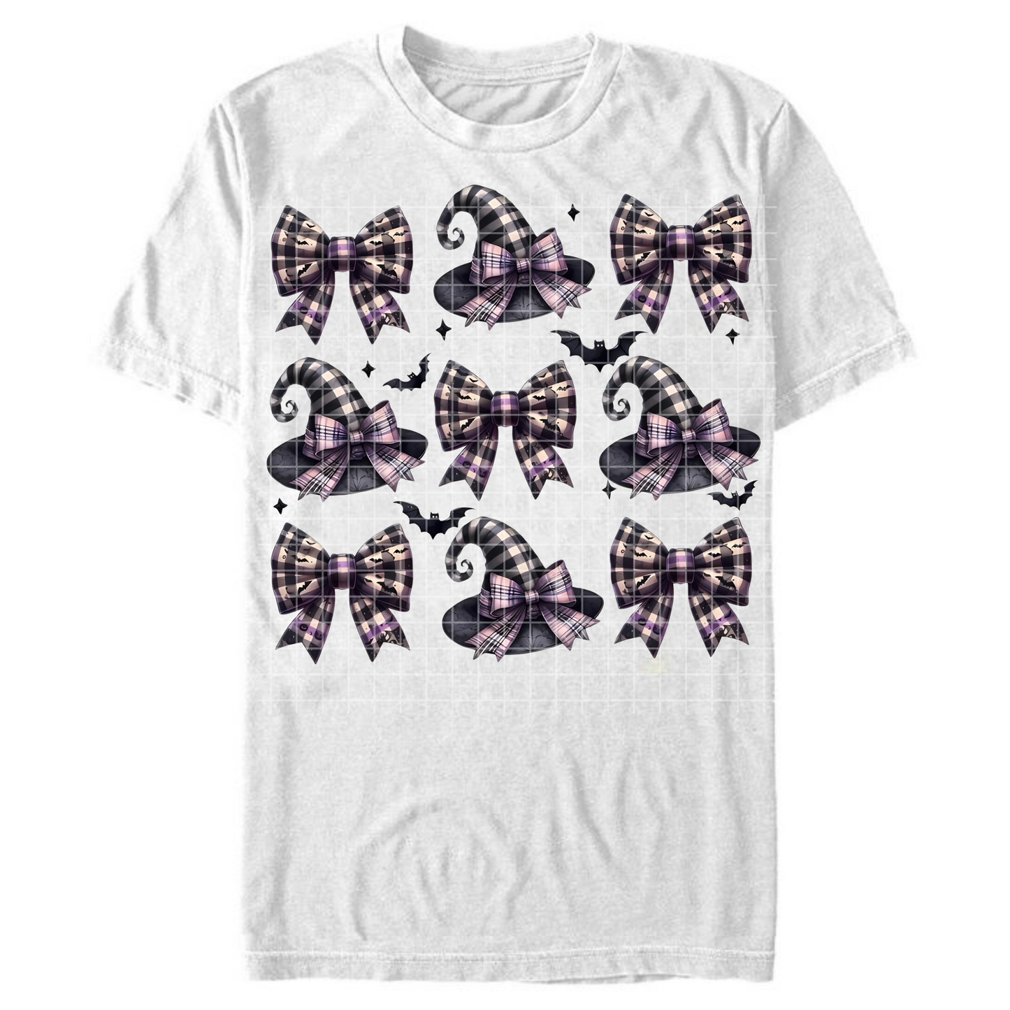 Black Bow Witch Hat Set T-Shirt