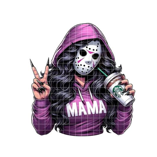 Friday 13th MAMA Black Hair PNG