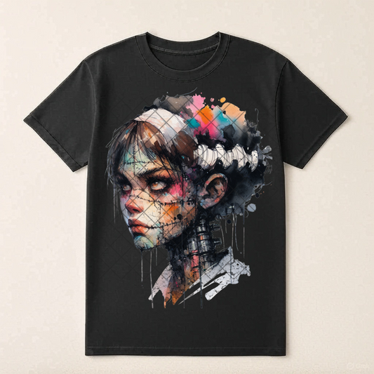 Just The Bride Of Franky - Premium Graphic T-Shirt for Casual Wear
