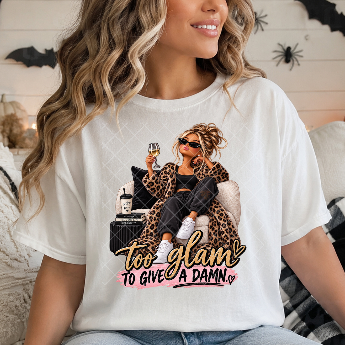 Too Glam Gal - Premium Graphic Trendy T-Shirt for Casual Wear