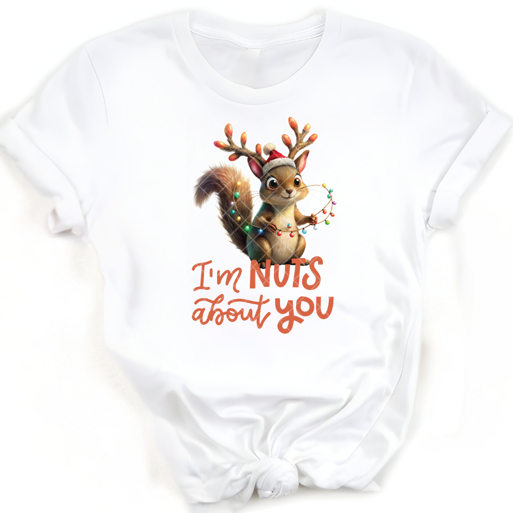 I’m Nuts About You - Premium Graphic T-Shirt for Casual Wear