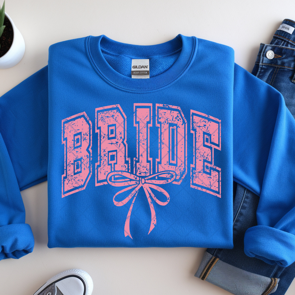 Powder Pink Bride - Premium Graphic T-Shirt for Casual Wear