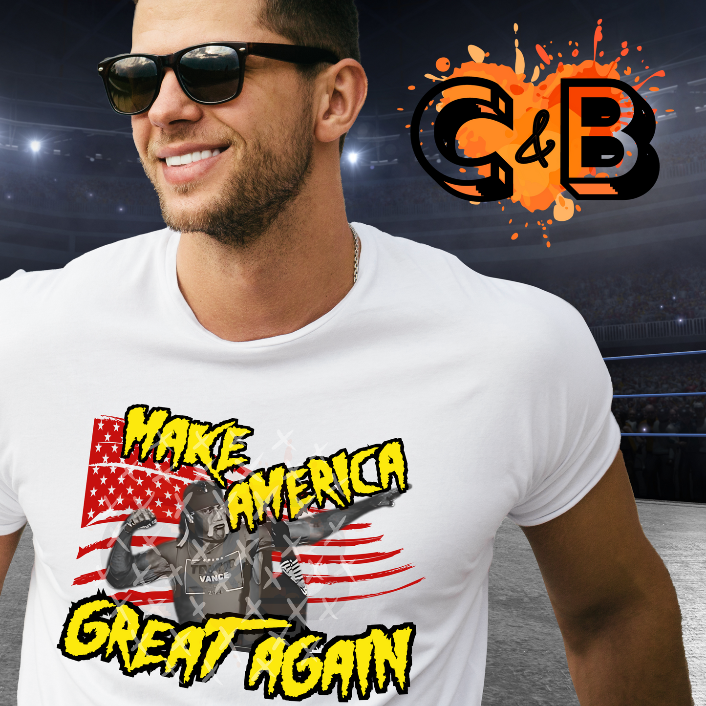 Make America Great Again Hulk Hogan T-Shirt