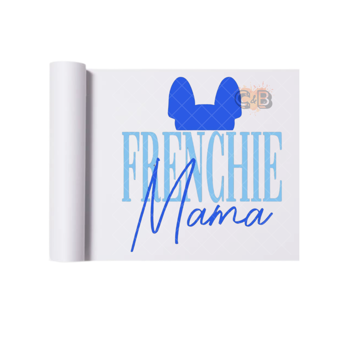 Frenchie Mama Ears DTF Transfer