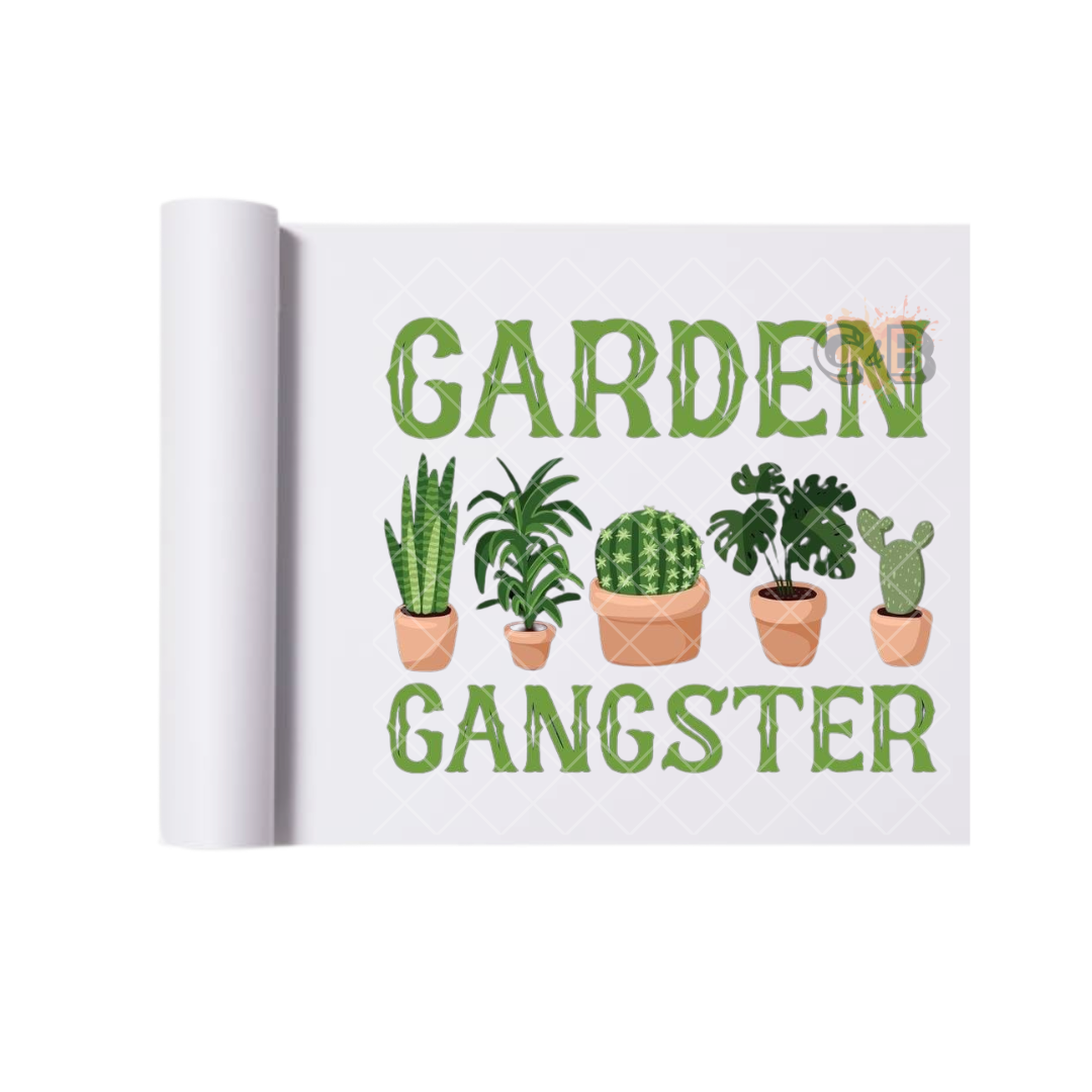 Garden Gangster DTF Transfer