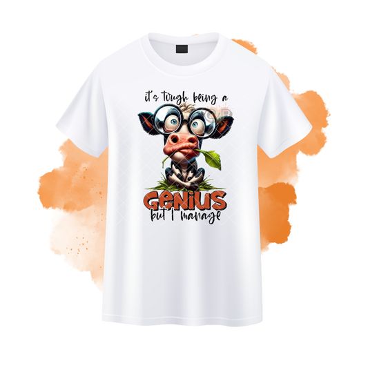 Genius Cow T-Shirt