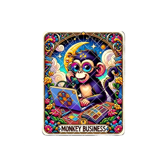 Monkey Business Tara Card PNG