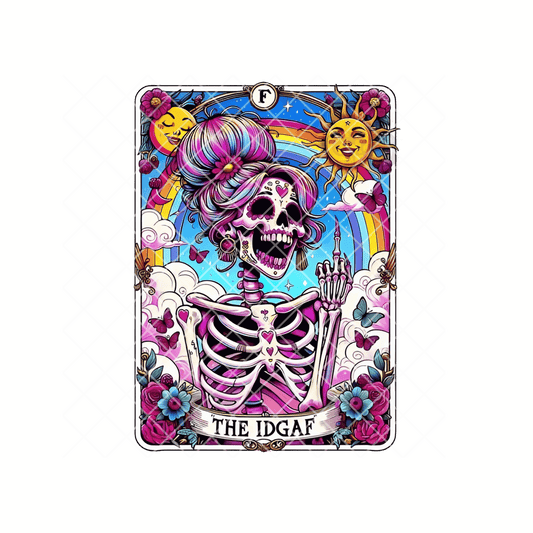 IDGAF Tara Card PNG