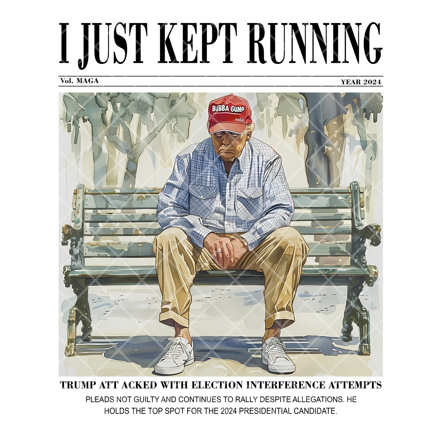 Gump Trump PNG