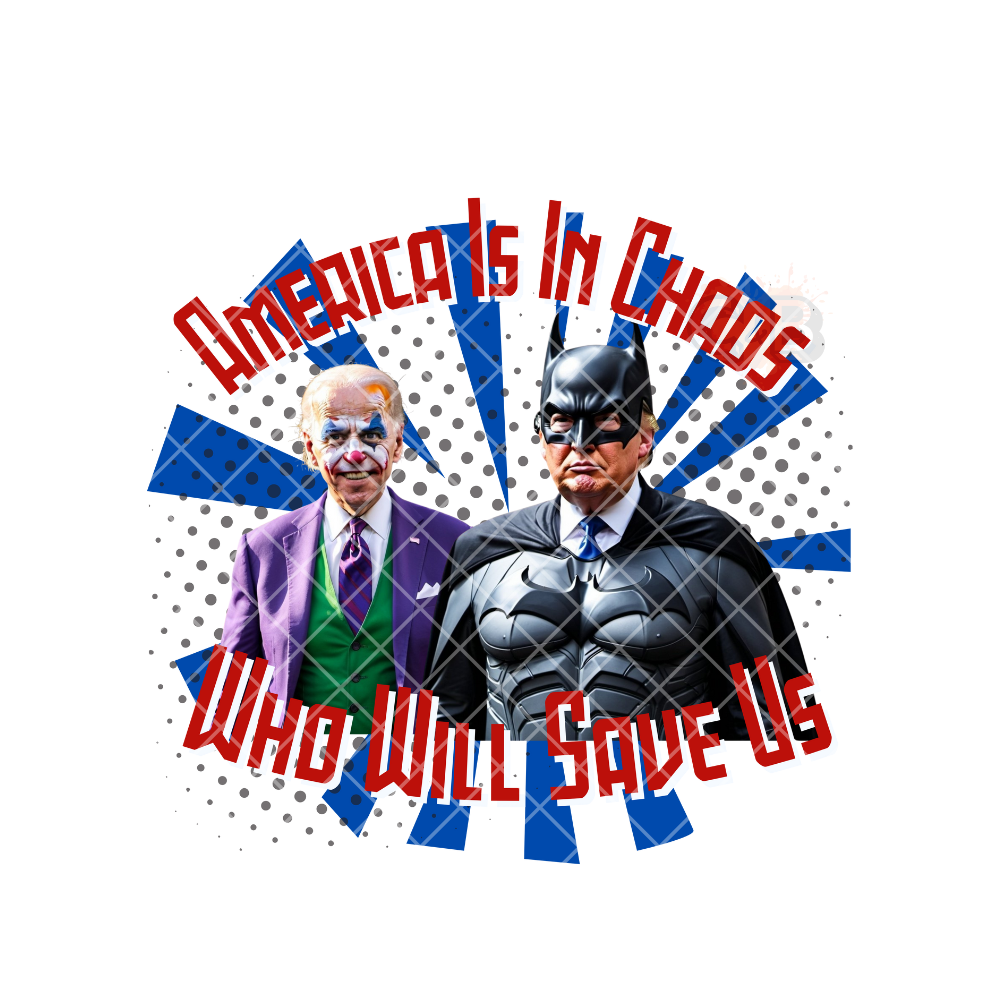 Batman Trump Joker Biden PNG