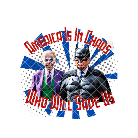 Batman Trump Joker Biden PNG