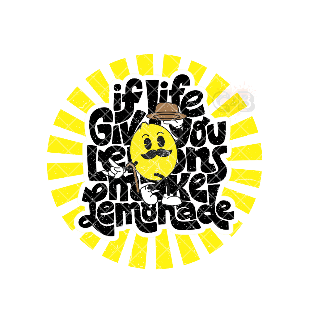 When Life Gives You Lemonade PNG