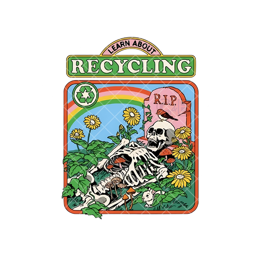 Learn About Recycling Skeleton PNG