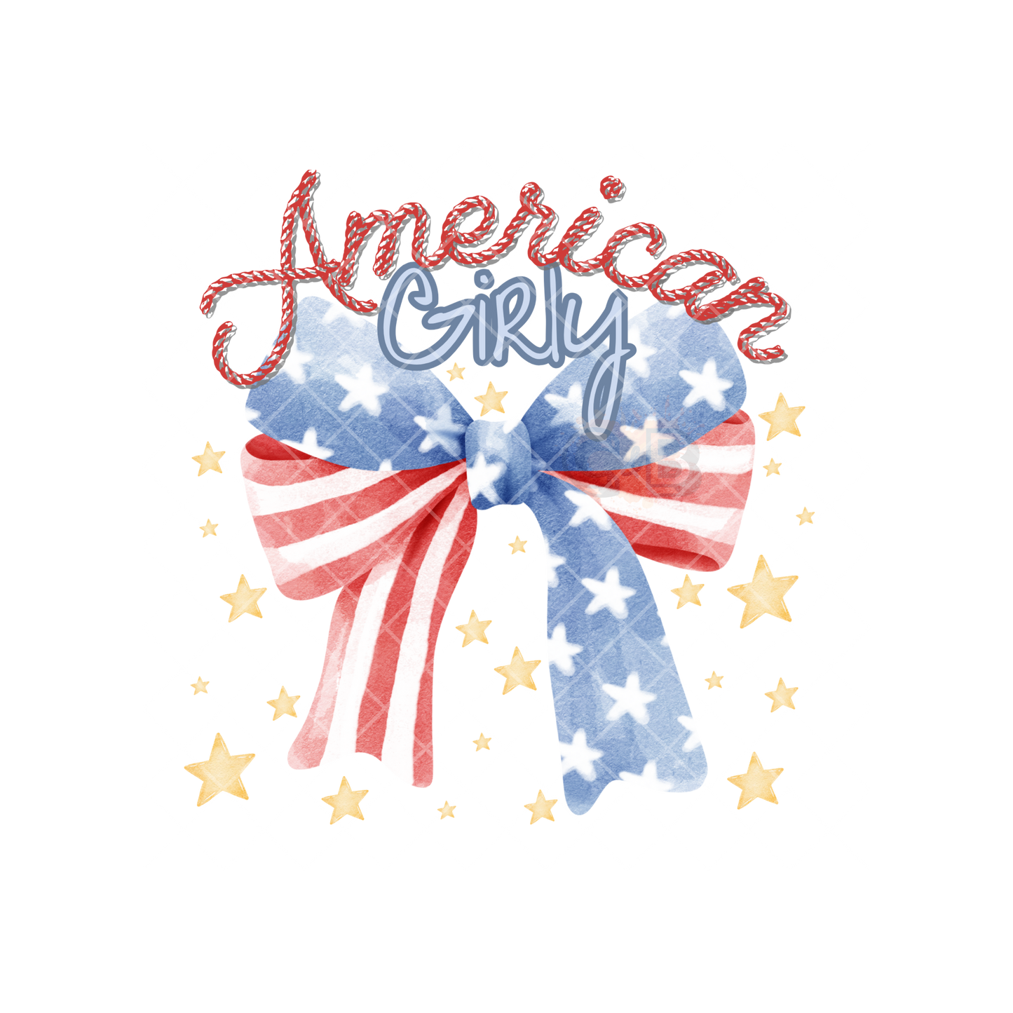 American Girly Bow PNG