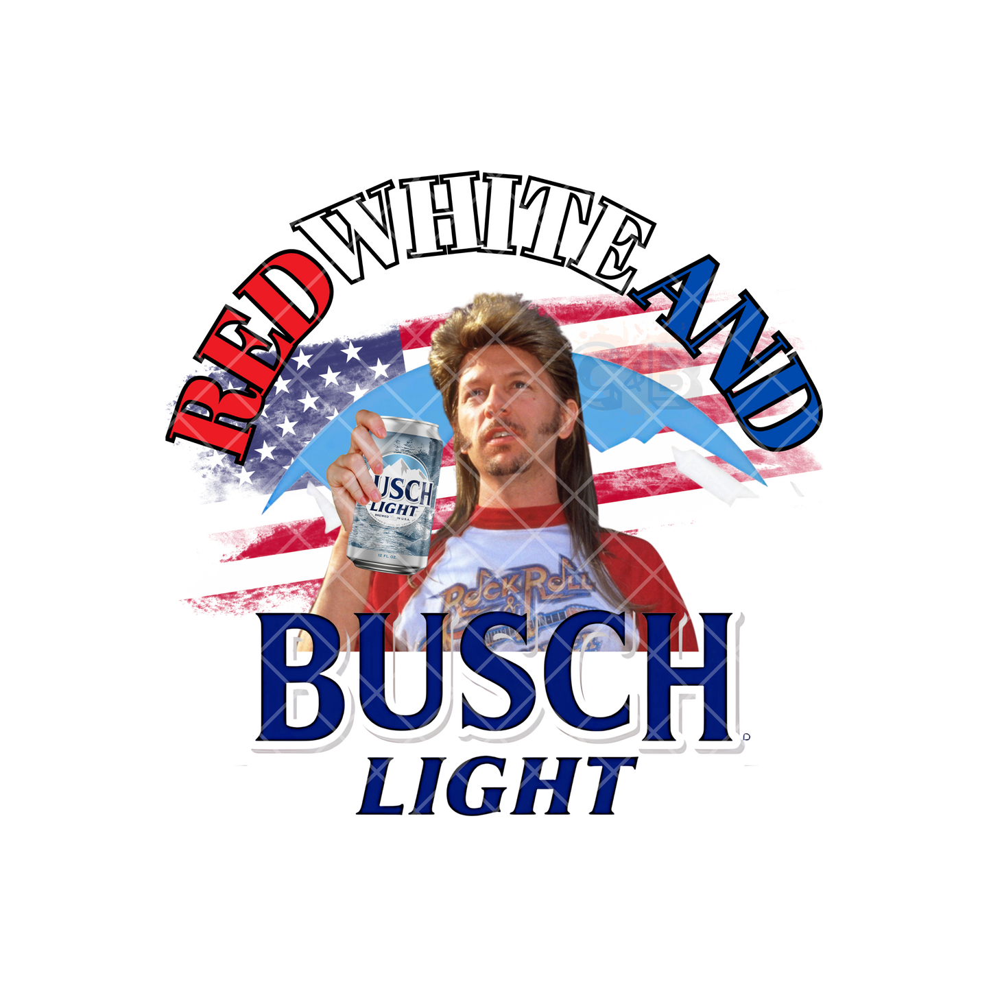 Joe Dirt Busch Light SET PNG