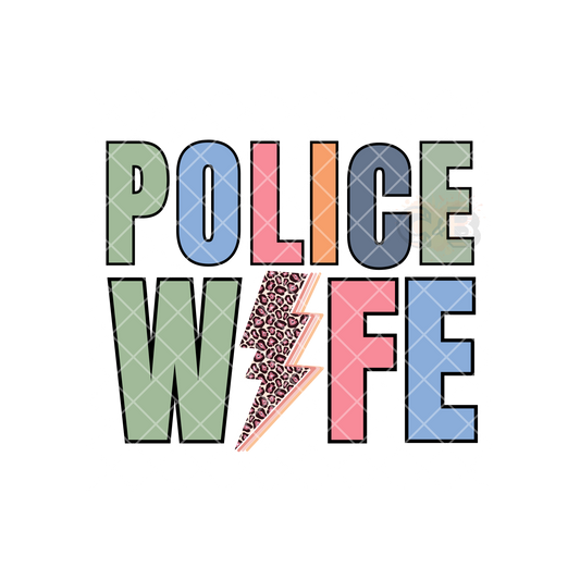 Police Wife PNG