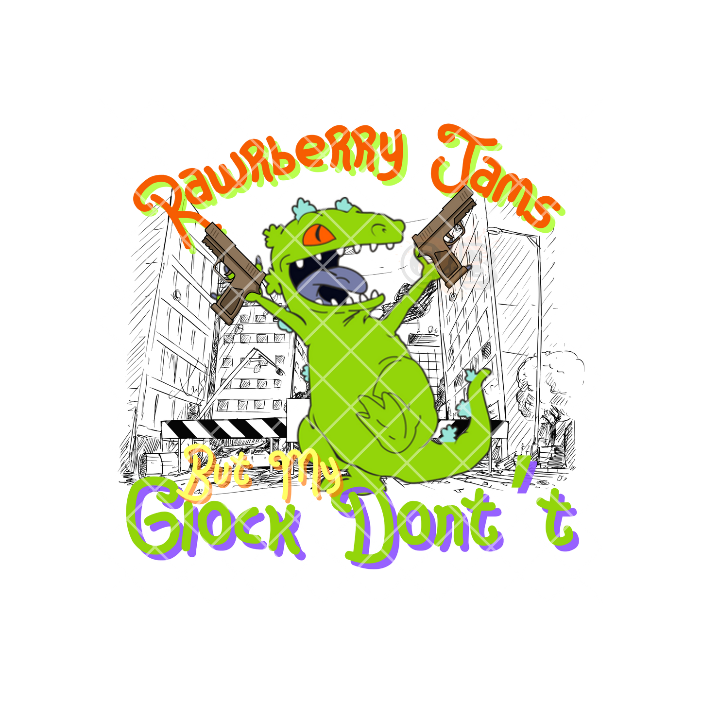 Rawrberry Jams Reptar PNG