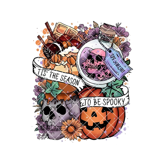 Tis The Season To Be Spooky PNG