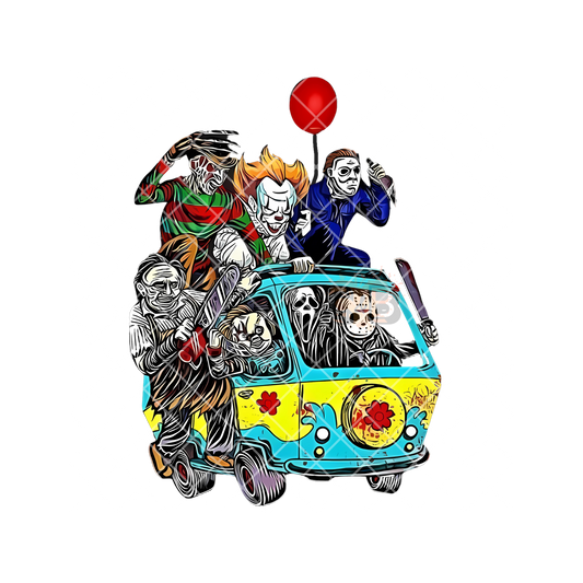 Horror Mystery Machine PNG